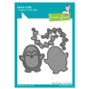 Lawn Fawn Peppy Penguin Lawn Cuts Dies LF3524