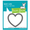 Lawn Fawn Magic Heart Messages Lawn Cuts Dies LF3306