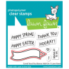 Lawn Fawn Carrot 'bout You Banner Add-On Lawn Cuts Dies LF3352