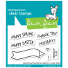 Lawn Fawn Carrot 'bout You Banner Add-On Clear Stamps LF3351