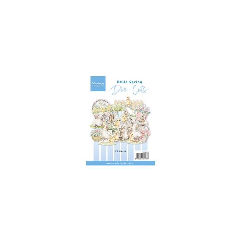 Marianne Design Die-Cuts "Hello Spring" VK9618