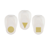 Vaessen Creative • Craft Punch Set Circle Square Triangle 3pcs