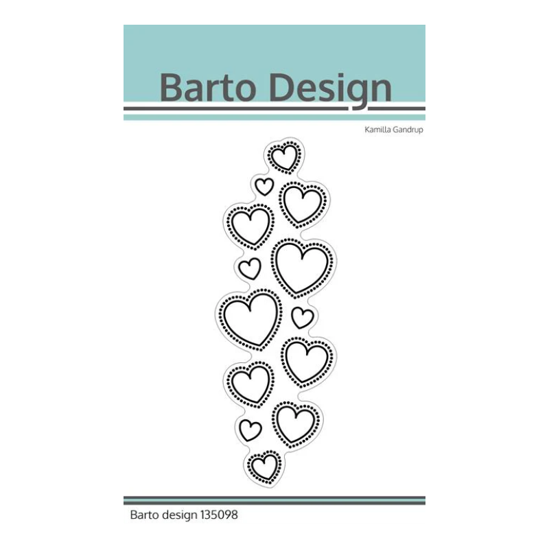 Barto Design Dies "Reverse Hearts" 135098