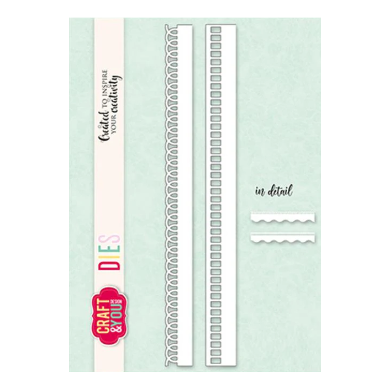 Craft&You Dies "Set of Doily Borders" CW331