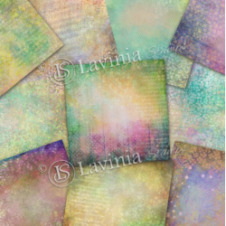 Lavinia Dreamscape Papers. 8x8 The Enchanted Forest Collection