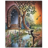 Lavinia Mini stamp Forest Leaves  LAV888