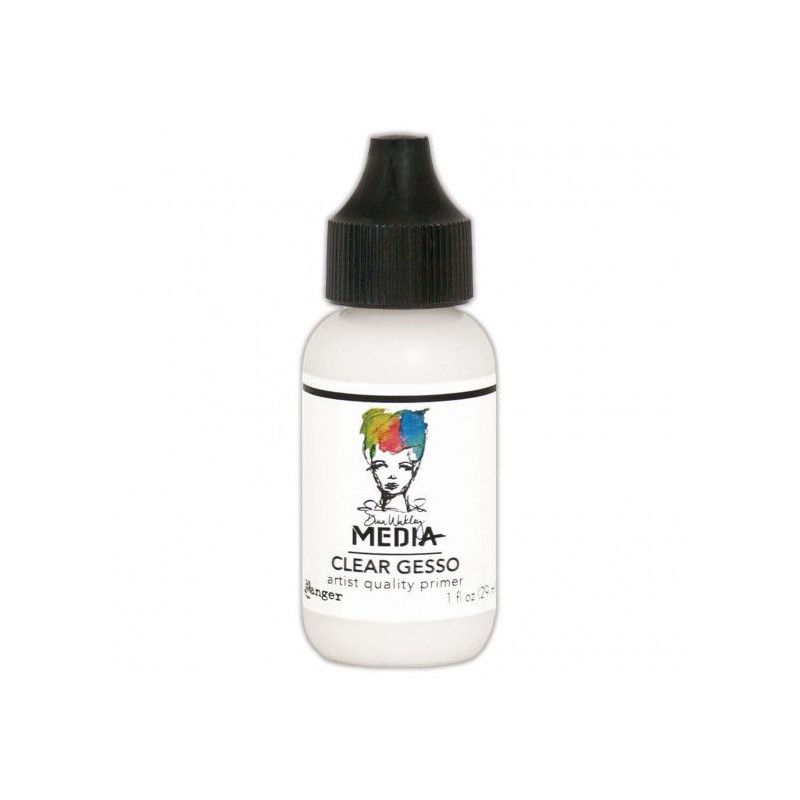 Ranger Dina Wakley media gesso clear 1oz.