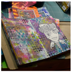 Ranger Dylusions Creative Journal Small 13x20cm Brown