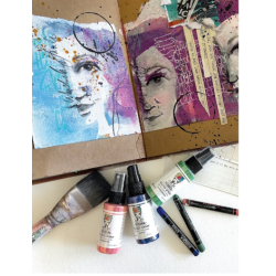 Ranger Media Large Journal 10x14.25 Kraft MDJ80374 Dina Wakley