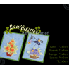 Leane Dies Cut/Emb "Flowers with vase & basket" 45.9440