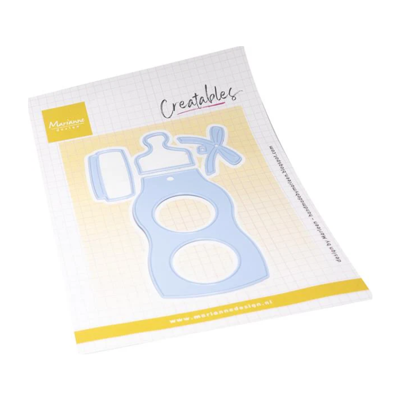 Marianne Design dies "Baby Bottle by Marleen" LR0895