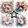 Paper Favourites 6x6 Paper Pack "Abstract flowers" PF521