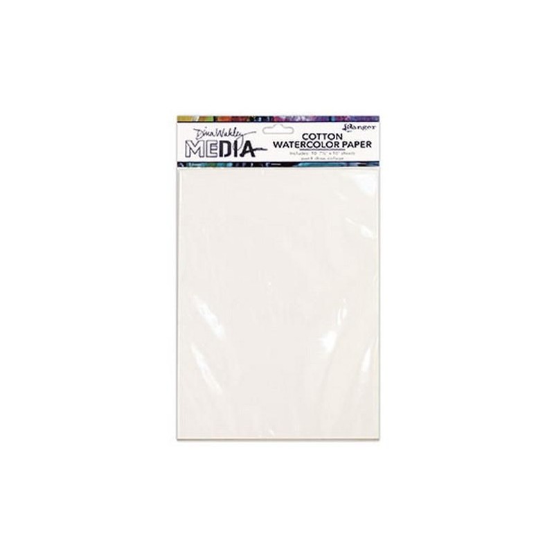 Ranger Media A4 Cotton Watercolor Paper Pack Dina Wakley