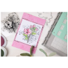 Sizzix • Framelits Die Set with Stamp Floral Mix Cluster 49 and Market