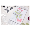 Sizzix • Clear Stamps Set A5 with Framelits Die Painted Pencil Botanical 49 and Market