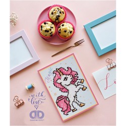 Diamond Dotz, 12,6x17,7 cm, kuvertstl. 13,6x18,6 cm, , magic