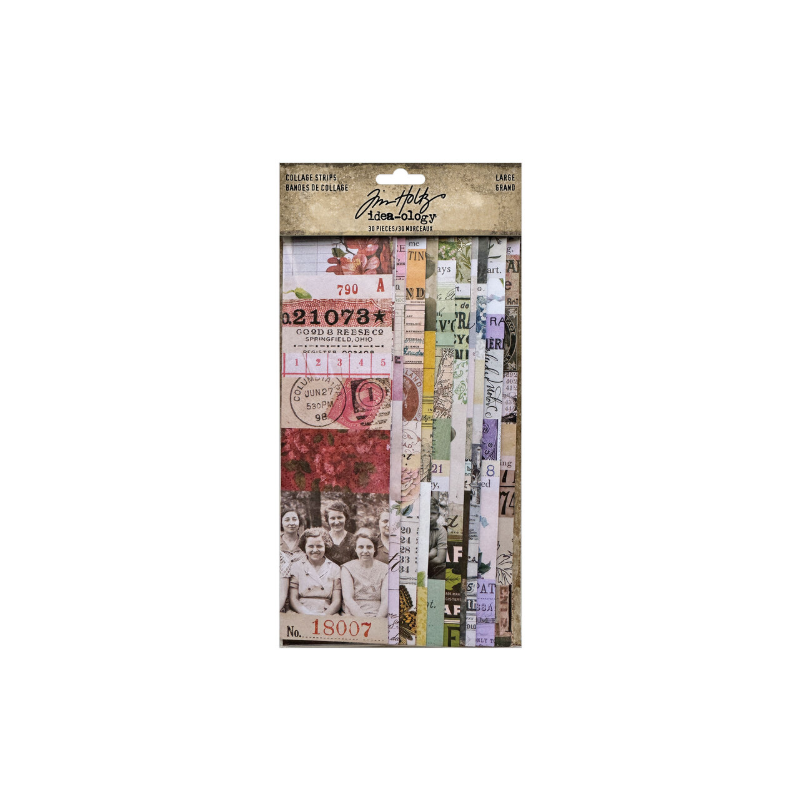 Idea-ology Tim Holtz Collage Strips Large TH94367