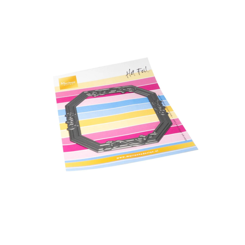 Marianne Design • Craftable Hot Foil Anja's Classic Octagon CR1682