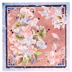 Studio Light • 8x8 Frozen Flowers Paper Pad Backgrounds