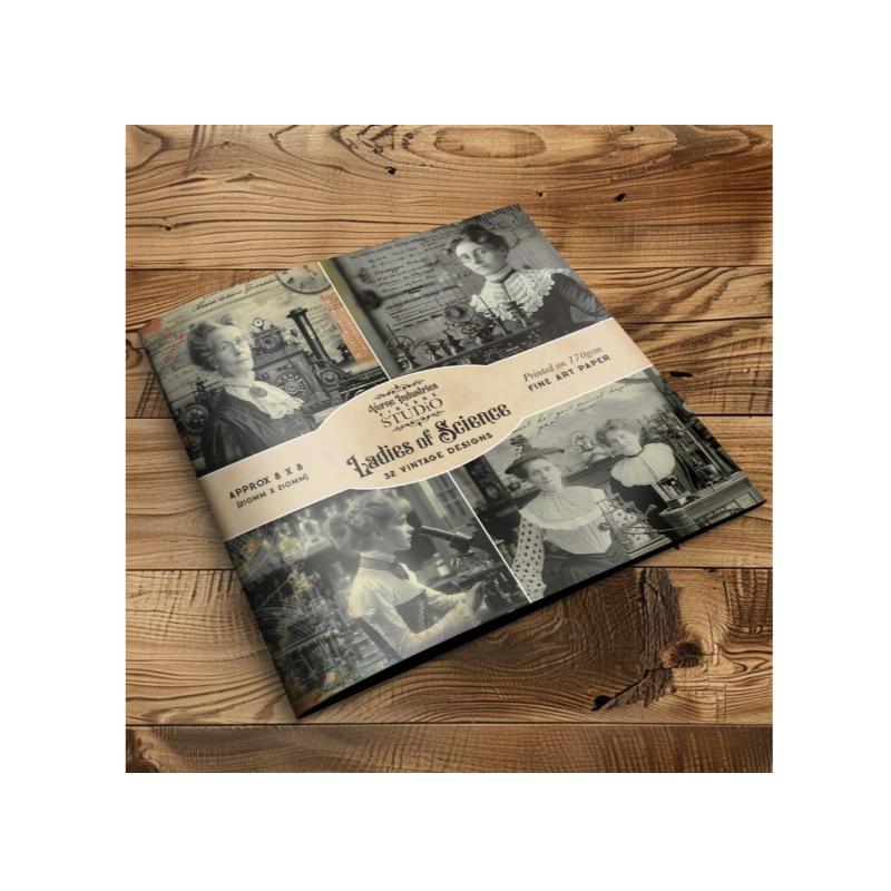 IndigoBlu Ladies of Science 8x8 Inch Paper Book (IND1336)