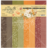 Graphic 45 Autumn Greetings 12x12 Inch Patterns & Solids Pack (4502900)