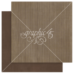 Graphic 45 Autumn Greetings 12x12 Inch Patterns & Solids Pack (4502900)