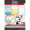 Sizzix Clear Stamp Set - Geometric (18 dies plus 3 stencils) 666760
