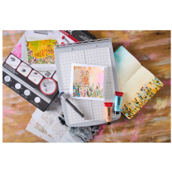 Sizzix Clear Stamp Set - Nature (17 dies plus 3 stencils)