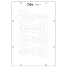 Sizzix Clear Stamp Set - The Visiter (6 dies plus 3 stencils)