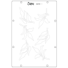 Sizzix Clear Stamp Set - The Visiter (6 dies plus 3 stencils)