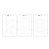 Sizzix Clear Stamp Set - The Visiter (6 dies plus 3 stencils)