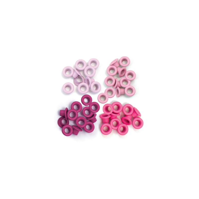 We R Makers • Standard eyelets Pink 60pcs