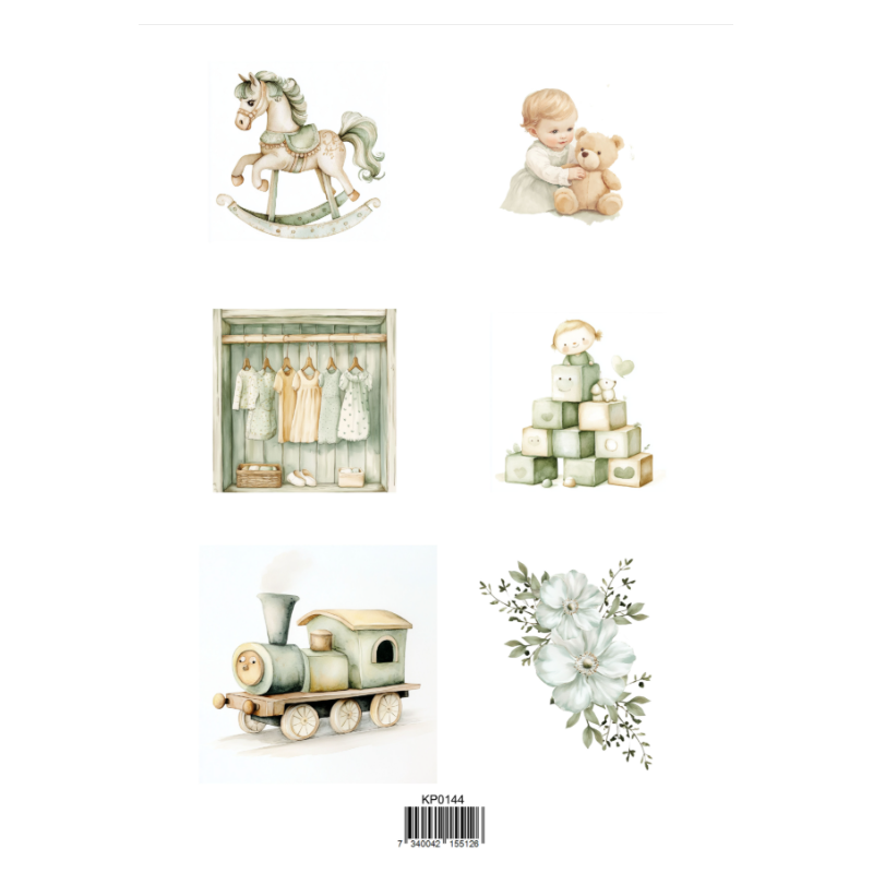 Reprint Klippark Cute 2 A4