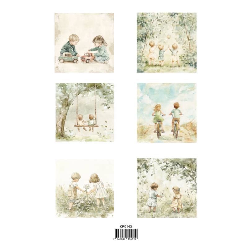 Reprint Klippark Cute 1 A4