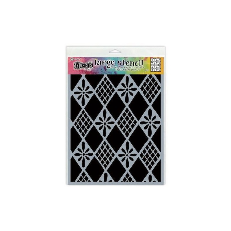 Ranger Dylusions STOR Stencils Diamond Are Forever - Large
