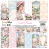 Scrapboys 8x8 Sweet Peonies Paper pad