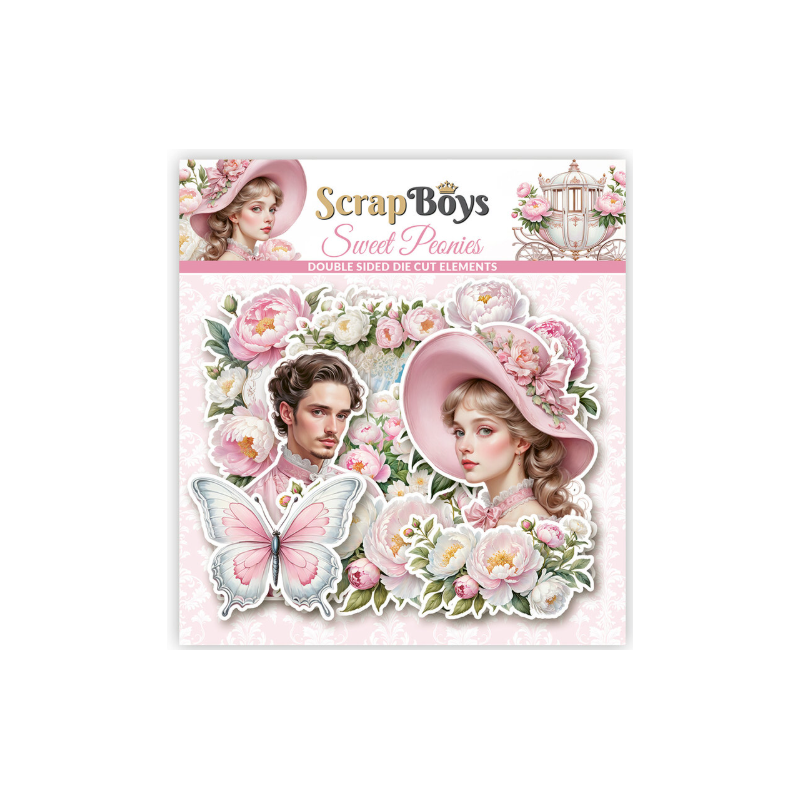 ScrapBoys. Double Sided Die Cut Elements