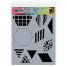 Ranger Dylusions STOR Stencils 2 Inch Quilt - LARGE