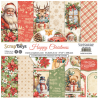 Scrapboys 6x6 Happy Christmas Papper pad