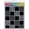 Ranger Dylusions STOR Stencils Square Dance - Large