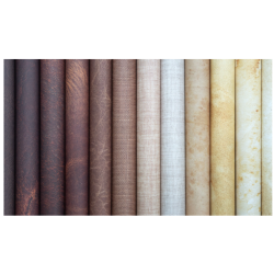 Craft Consortium Essential Craft Papers 6x6 Inch Paper Pad Leather Bound CCEPAD035B
