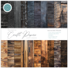 Craft Consortium Craft Papers 12x12 Inch Paper Pad Scorched Wood CCEPAD034