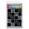 Ranger Dylusions A5 Stencils Square Dance - Small
