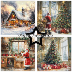 Paper Favourites Paper Pack "Christmas Scene" PF508