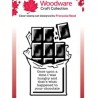 Woodware Clear stamp MINI "Chocolate" 9,6x6,6cm