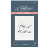 Spellbinders Copperplate Merry Christmas Press Plate BP-177
