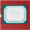 Spellbinders Copperplate Warm Wishes Press Plate BP-179