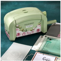 Spellbinders 6" Platinum SIX Die Cutting & Embossing Machine - Lisa Horton Crafts Special Edition Sage Green PE-119