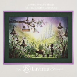 Lavinia Wheelbarrow Stamp