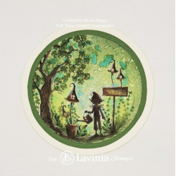 Lavinia Shrooms Stamp